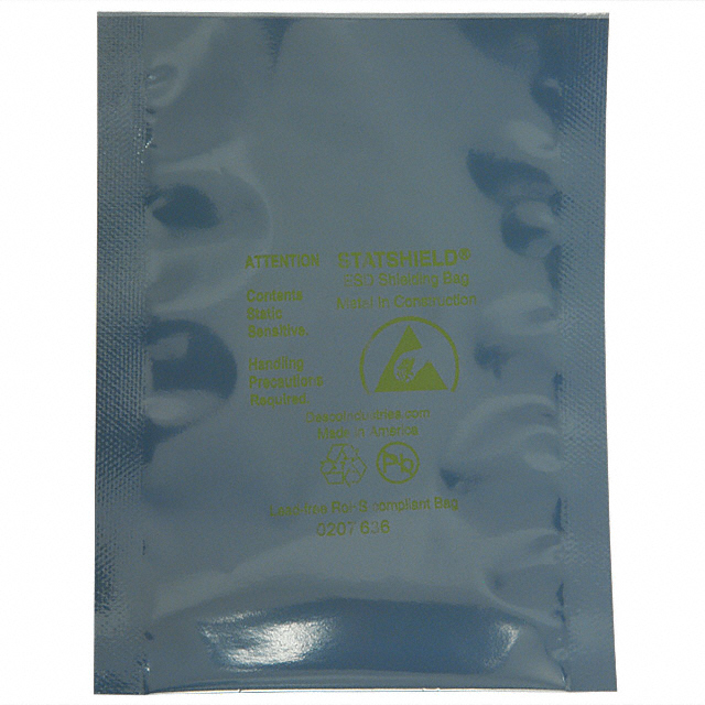 BAG STATIC SHIELD MTL IN 8"X12"