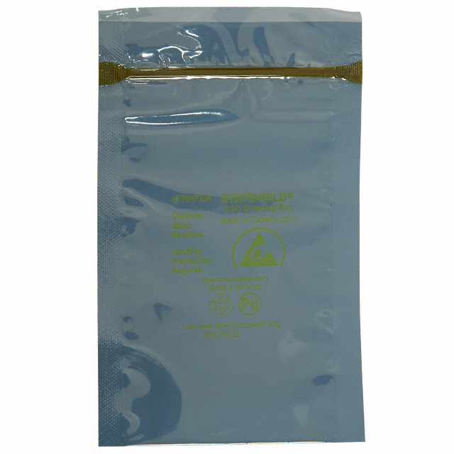 BAG STATIC SHIELD MTL IN 10"X14"