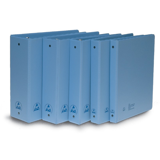 BINDER 3RING DISSIPATIVE 2"