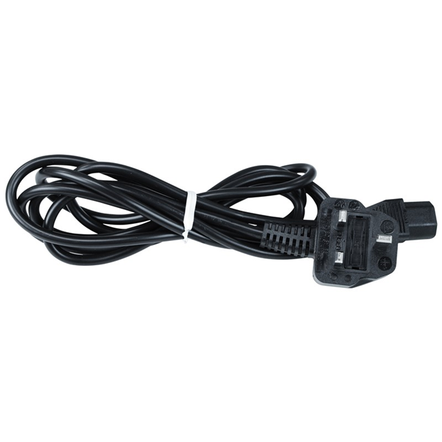 CORD, AC POWER, BLACK, 220V UK