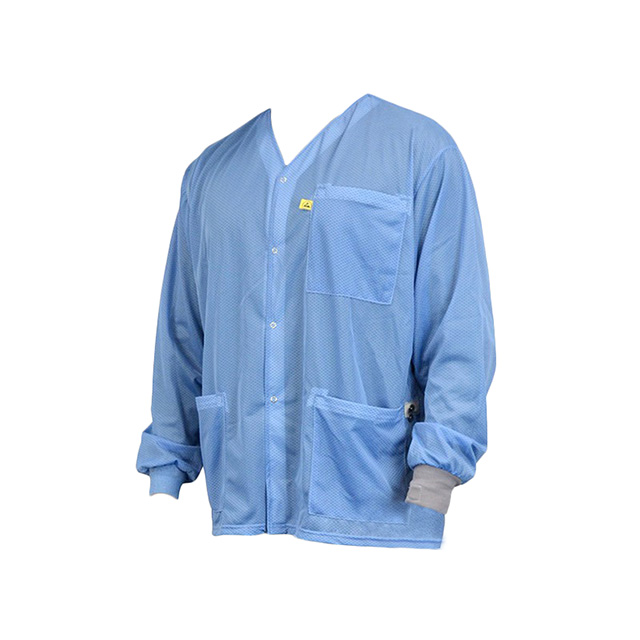 SMOCK JACKET POLY BLE SMALL