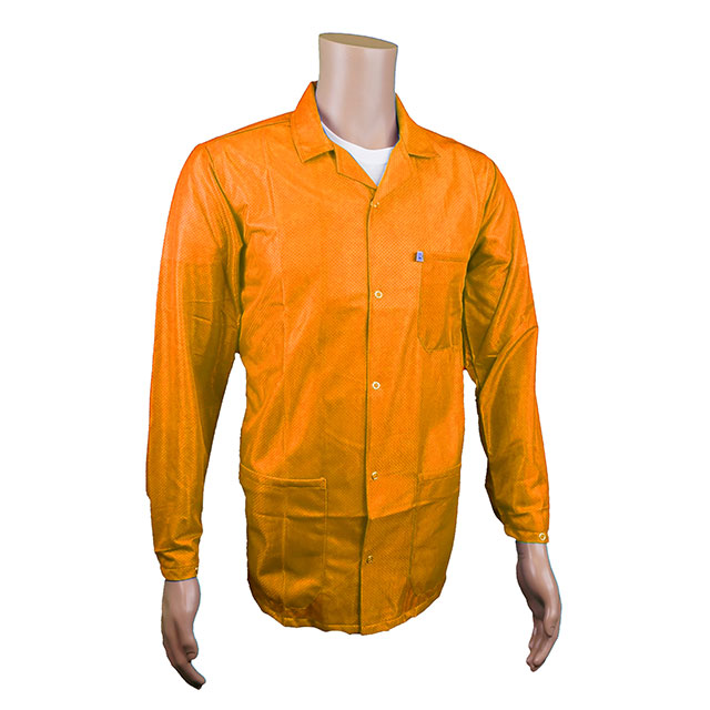 SMOCK JACKET POLY ORANGE LG
