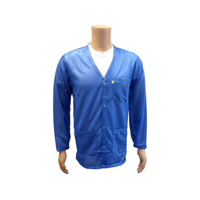 SMOCK JACKET POLY BLE XSMALL