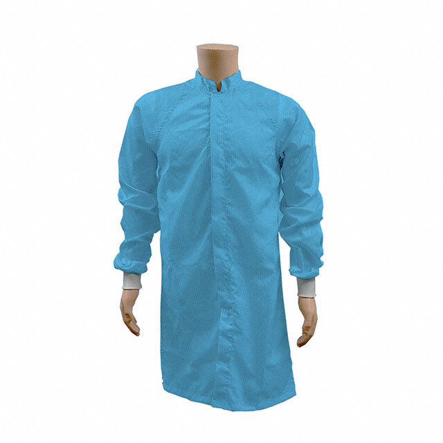LAB COAT POLY LGT BLE 3XLG