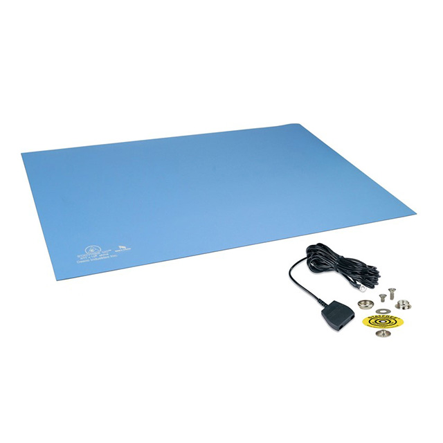 TABLE MAT RUBBER BLUE 6'