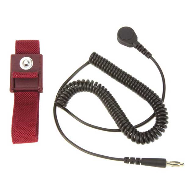 MAROON ADJUSTABLE FABRIC WRISTBA