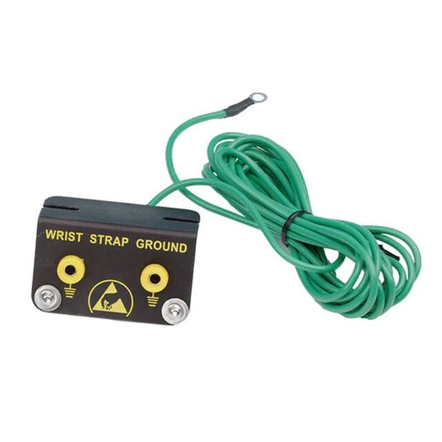 GROUNDING BLOCK DUAL RECEPTACLE,