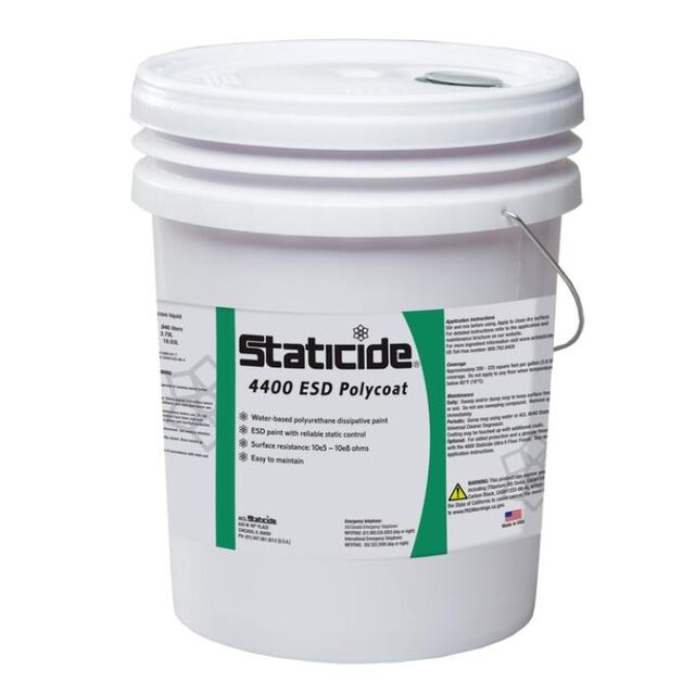 STATICIDE ESD POLYCOAT -DARK GRE