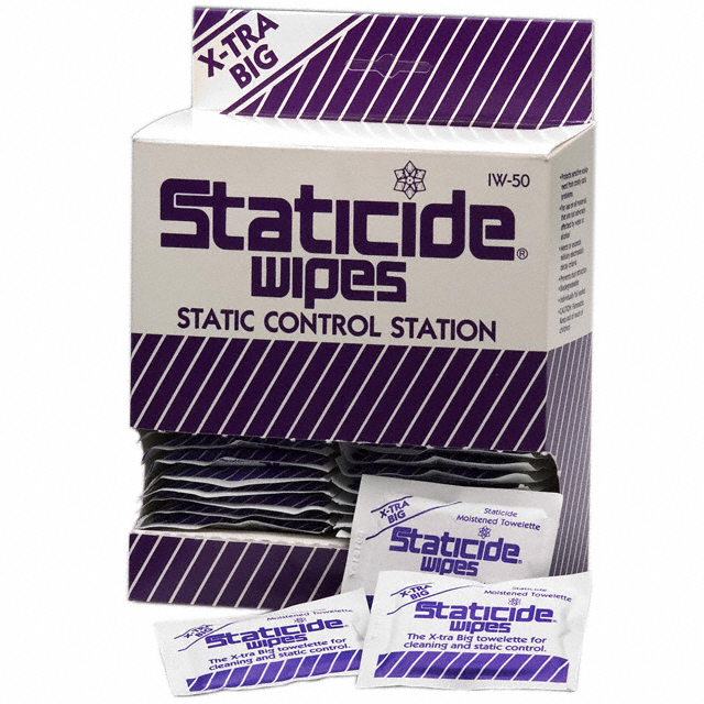 WIPES ANTISTAT ELEC EQUIP 50PC