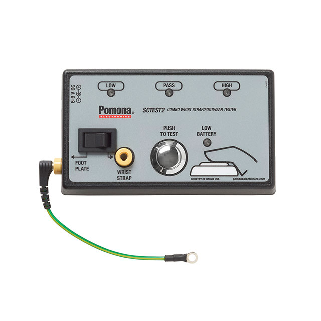 COMBO TESTER, WRIST STRAP/FOOTWE