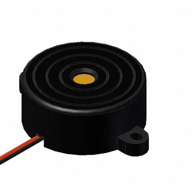 BUZZER PIEZO 12V 32MM FLANGE
