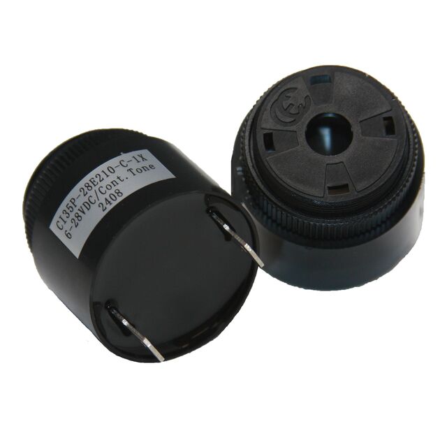 AUD. PIEZO IND 6-28V PNL MNT