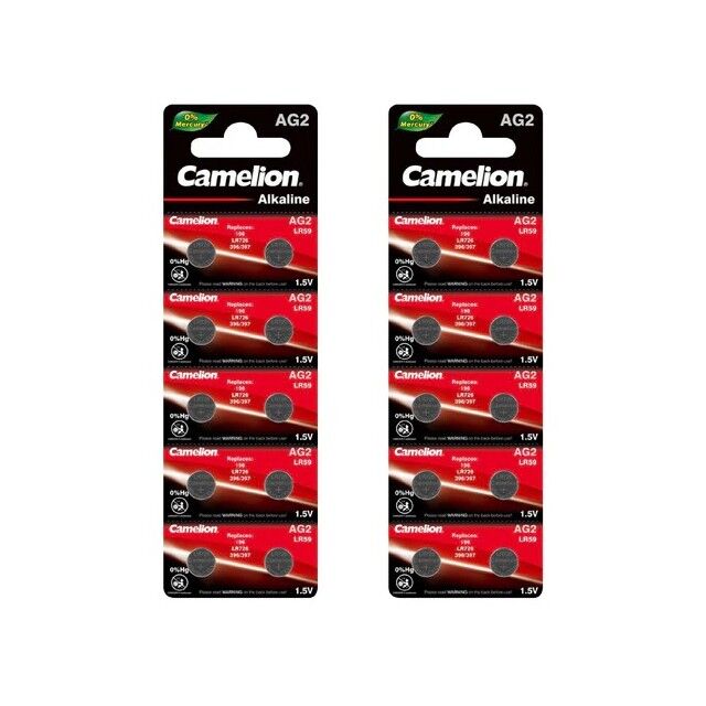 Camelion AG2 Alkaline Button Cel