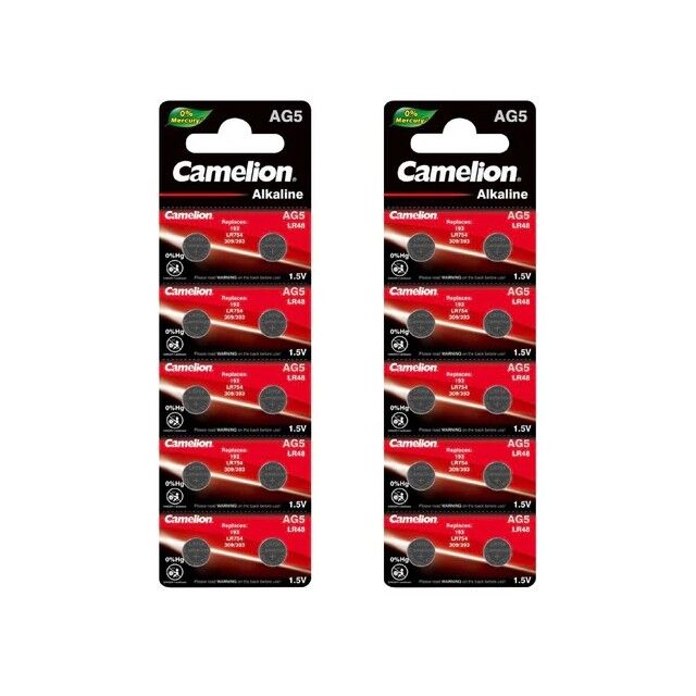 Camelion AG5 Alkaline Button Cel