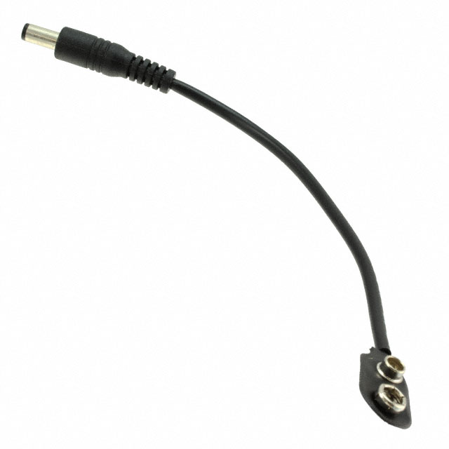 BATT CONNECT SNAP 9V BARREL PLUG