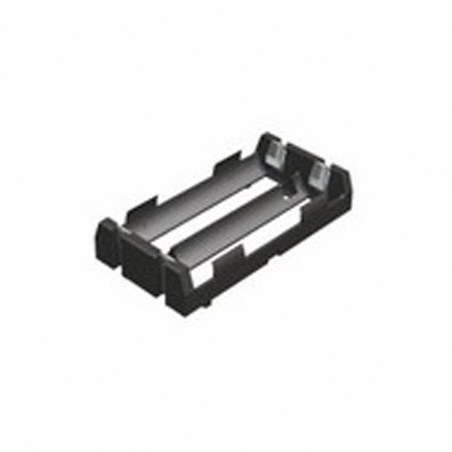 BATT HOLDER 18650 2 CELL PC PIN
