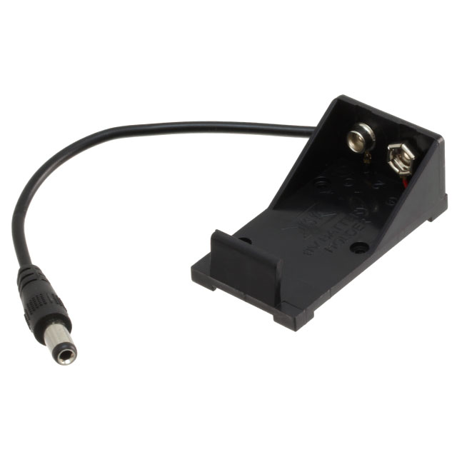BATTERY HOLDER 9V BARREL PLUG
