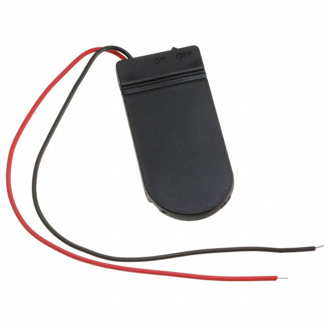 BATT HOLDER COIN 2 CELL 6" LEADS