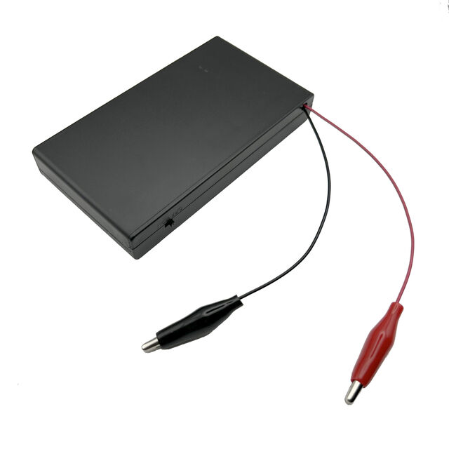 BATTERY HOLDER AA 8 CELL LEADS