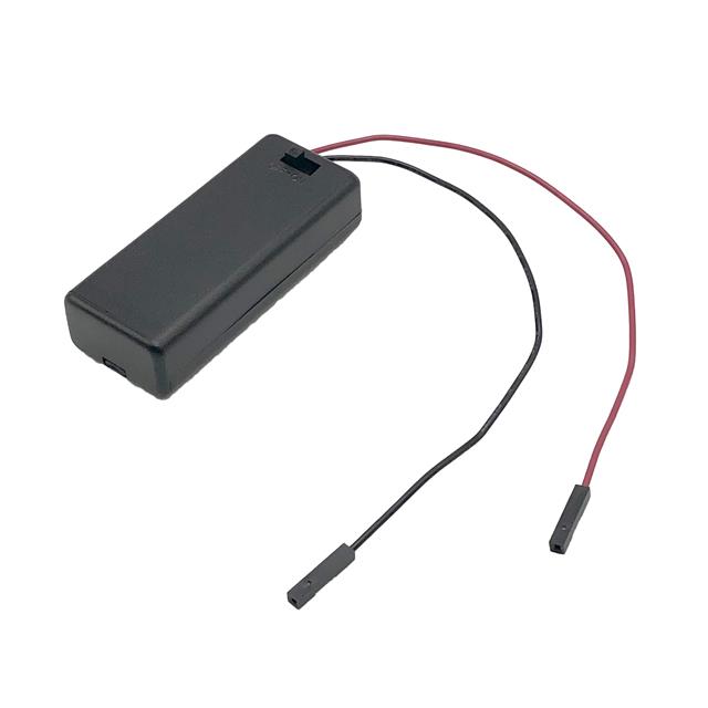 BATTERY HOLDER AAA 2 CELL LEADS