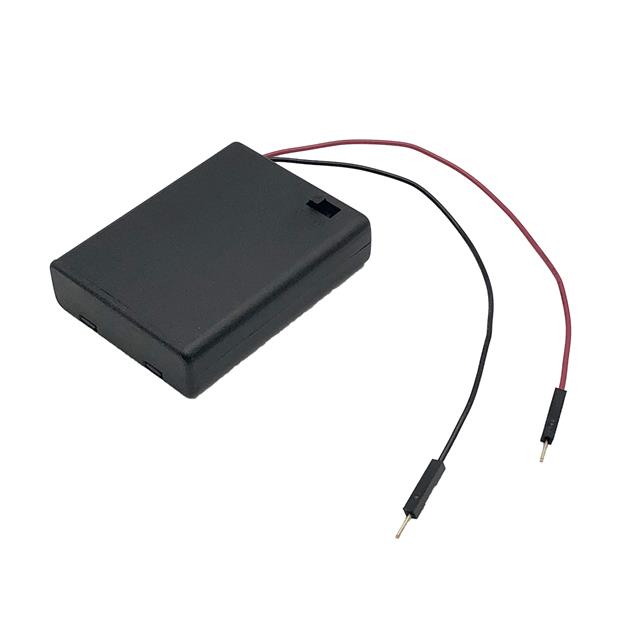 BATTERY HOLDER AAA 4 CELL LEADS