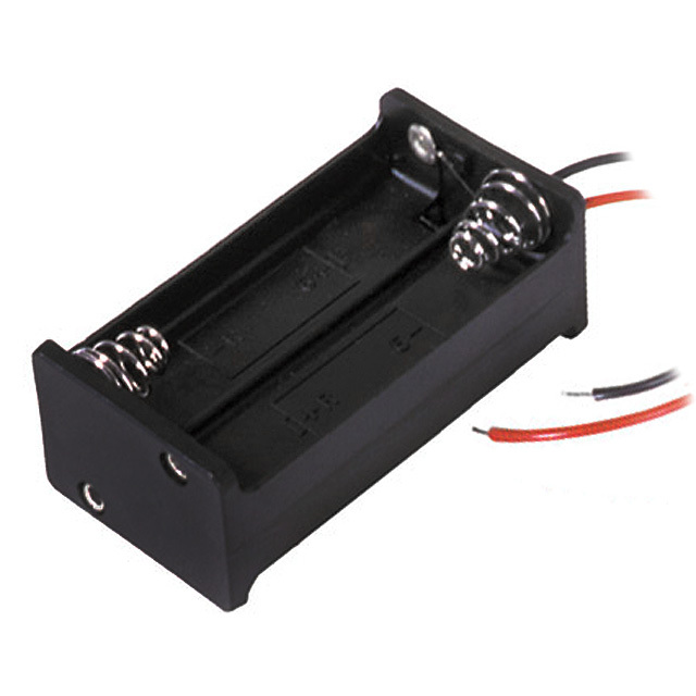 BATT HOLDER AA 4 CELL 6" LEADS