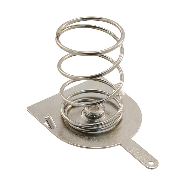 BATT CONTACT SPRING D SOLDER LUG