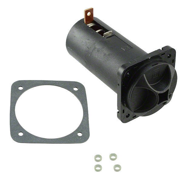 BATTERY HOLDER D SOLDER LUG