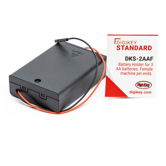 BATT CONTACT SPR AA 3 CELL LEADS