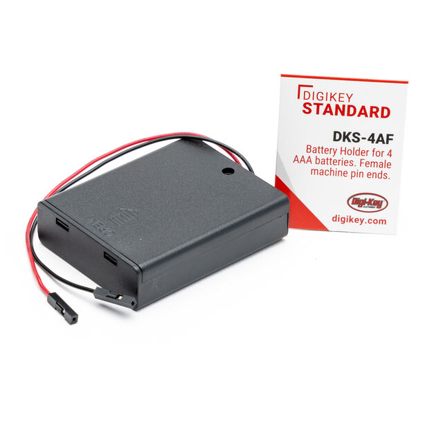 BATT CONT SPR AAA 4 CELL LEADS