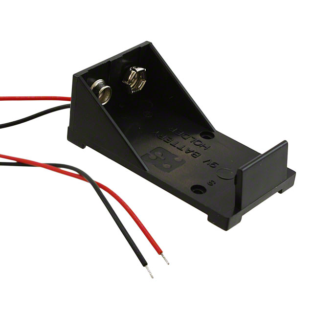 BATTERY HOLDER 9V WIRE LEADS