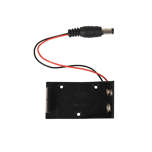 BATTERY HOLDER 9V BARREL PLUG
