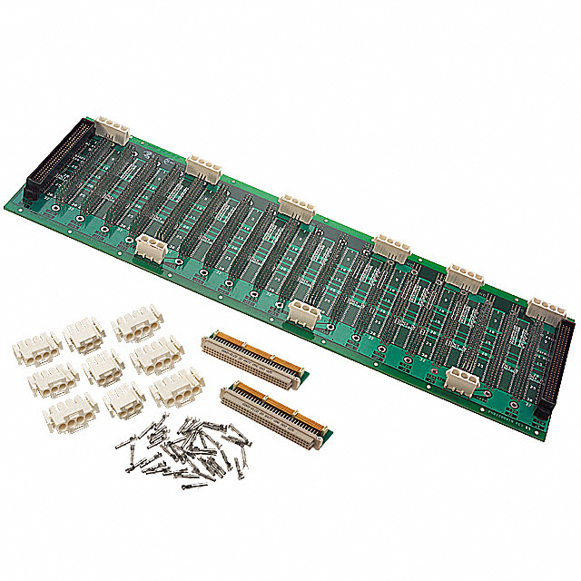 BACKPLANE 3U 21 CHAN VME J1/J2