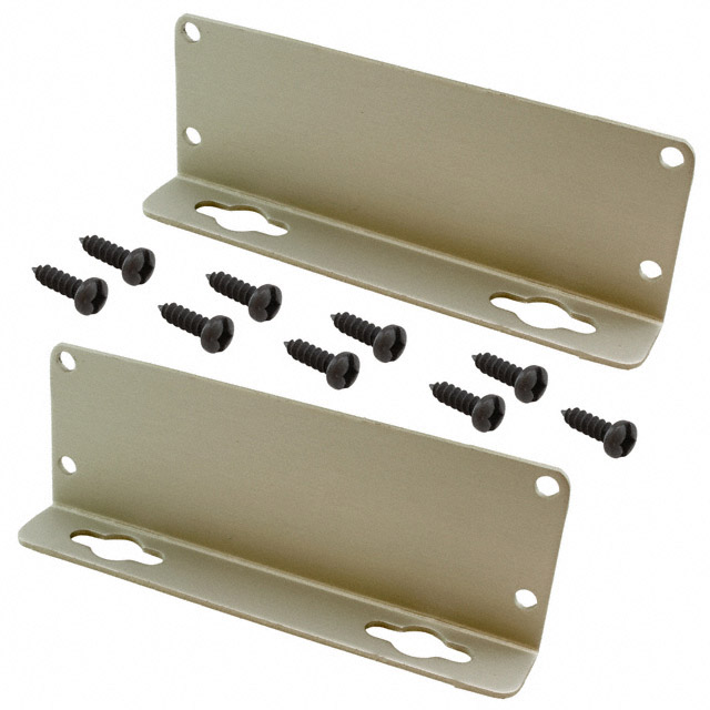 FLANGE 1.461X4.055" CLEAR 2/PKG