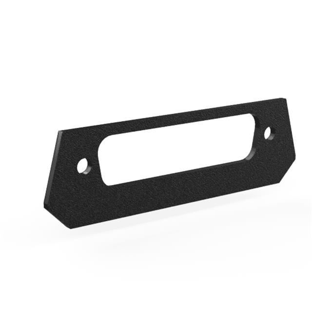 END PANEL W/DB25 FOR A-20 BLK