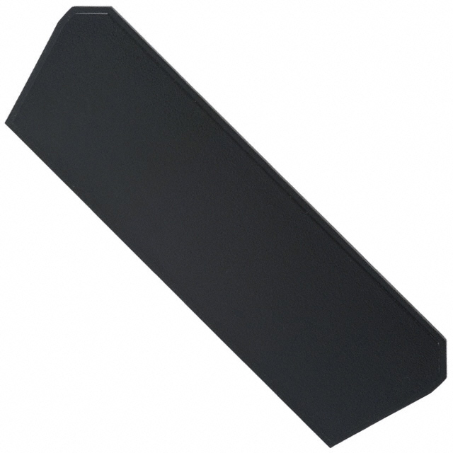 BOX END PANEL BLK A31 SERIES