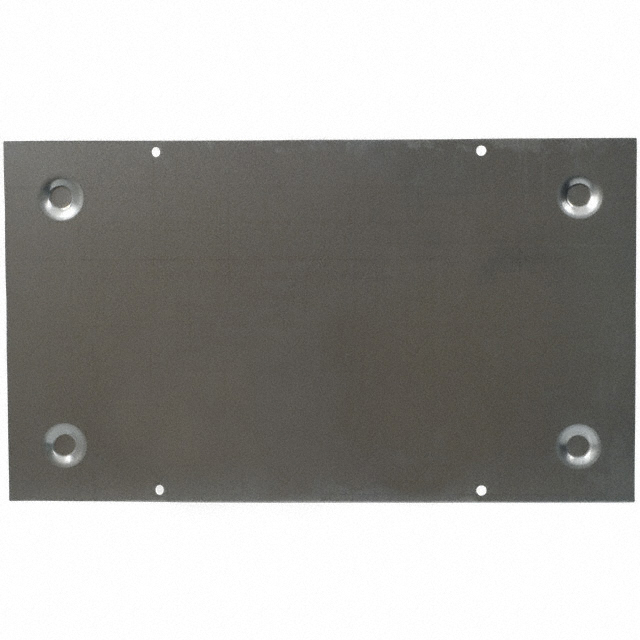 CHASS BOT PLATE ALUM 7 X 12 NAT