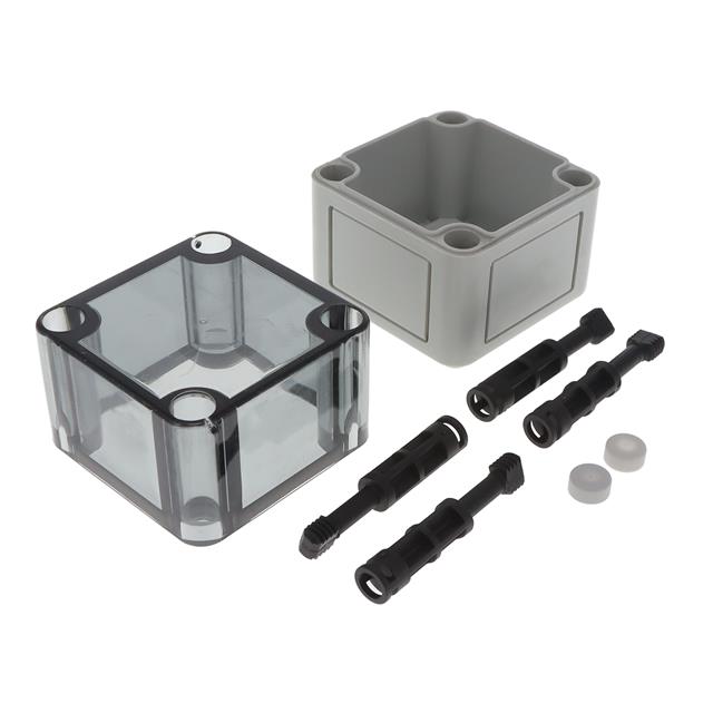 BOX PLASTIC 2.56"L X 2.56"W