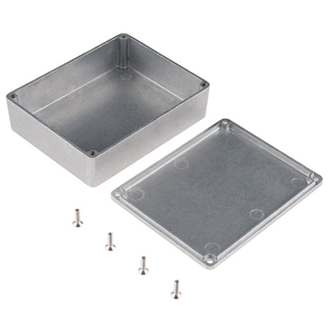 STOMP BOX ALUM 4.724"L X 3.720"W