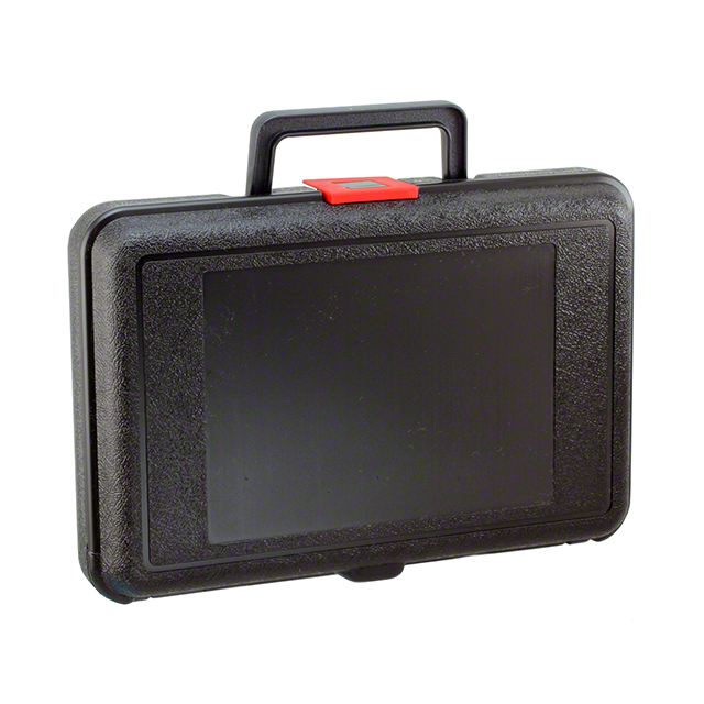 CASE HDPE BLACK 10.5"L X 7"W