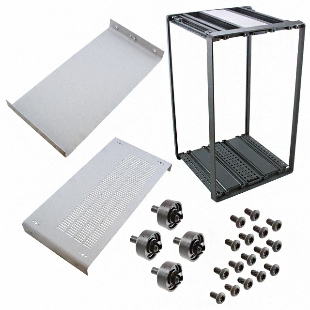 CASE ALUM GRY 18.54"L X 10.669"W