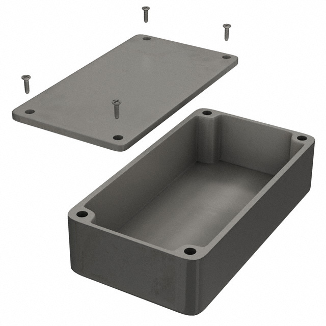 BOX ALUM 4.51"L X 2.52"W