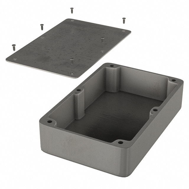 BOX ALUM 8.74"L X 5.75"W