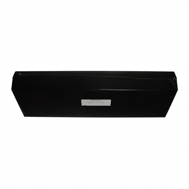 BOX ABS BLACK 14.21"L X 4.88"W