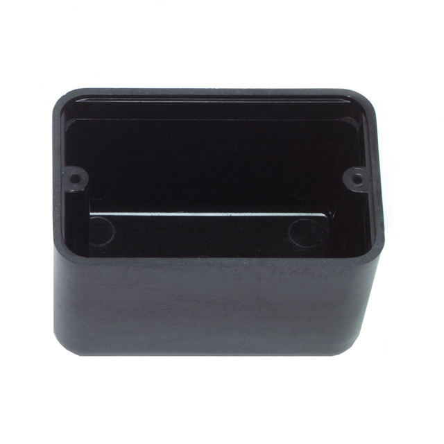 BOX PLASTIC BLK 2.38"L X 1.53"W