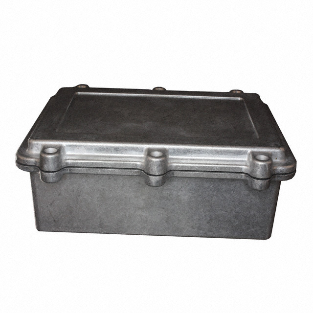 BOX ALUM NATURAL 7.87"L X 5.91"W