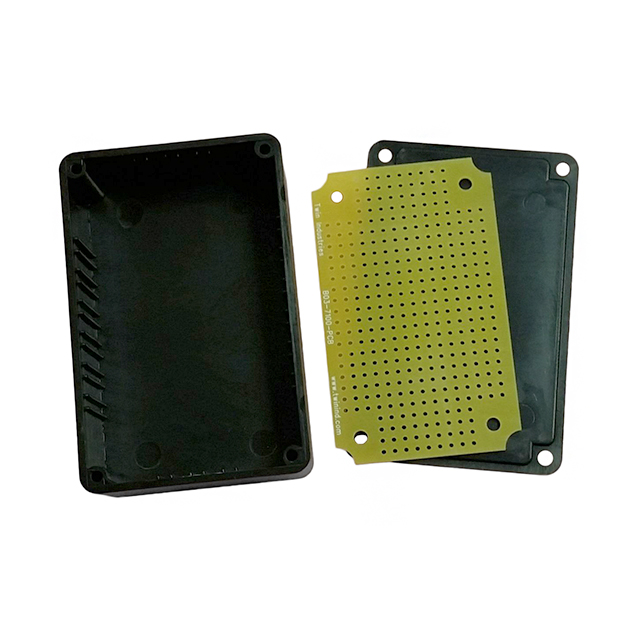 BOX ABS BLACK 3"L X 1.9"W