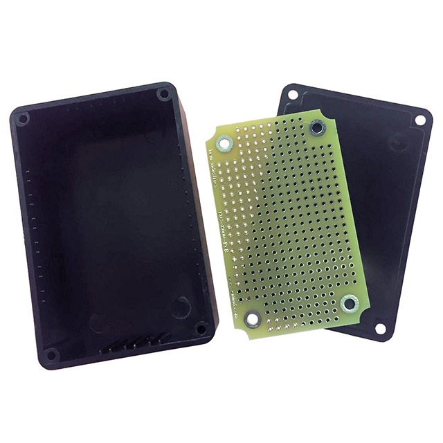 BOX ABS BLACK 3"L X 1.9"W