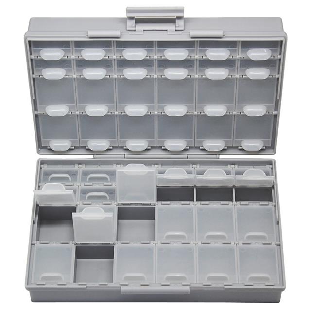 BOX GRAY 8.7"L X 5.7"W