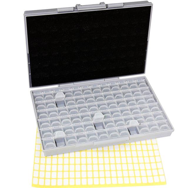 BOX GRAY 8.7"L X 5.7"W